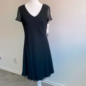 Jones New York Formal Party Black Short Dress Size 8